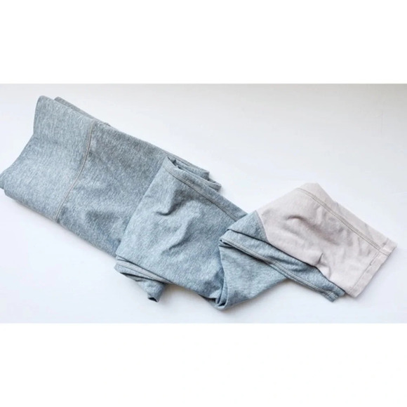 We Over Me • Inversion Leggings Grey Baby Pink - Picture 1 of 4